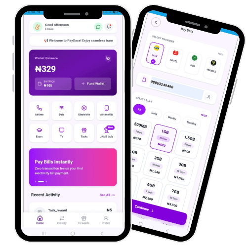 Payonce App Preview